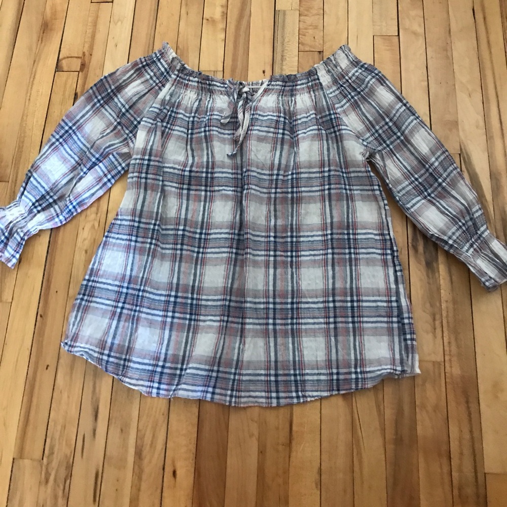 Off the shoulder blouse